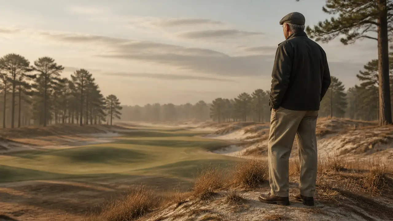 Bill Coore’s Pinehurst No. 11 walk reveals the details behind the new course cover