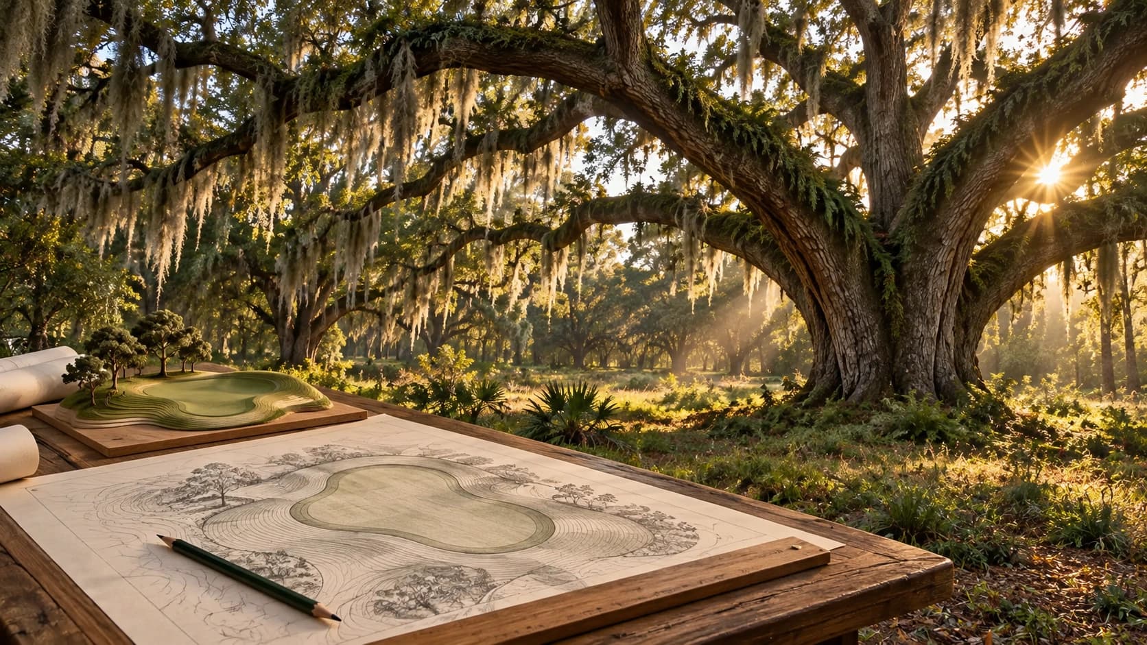 Beau Welling puts green contours at the center of Orange Hill’s design cover