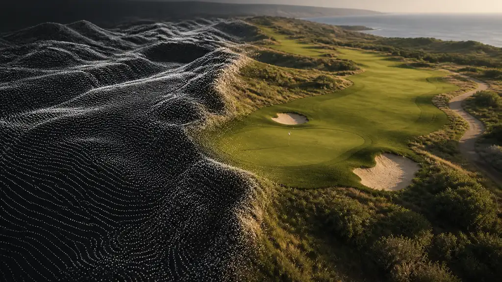 How Infinite Tees turns public LiDAR into playable courses cover