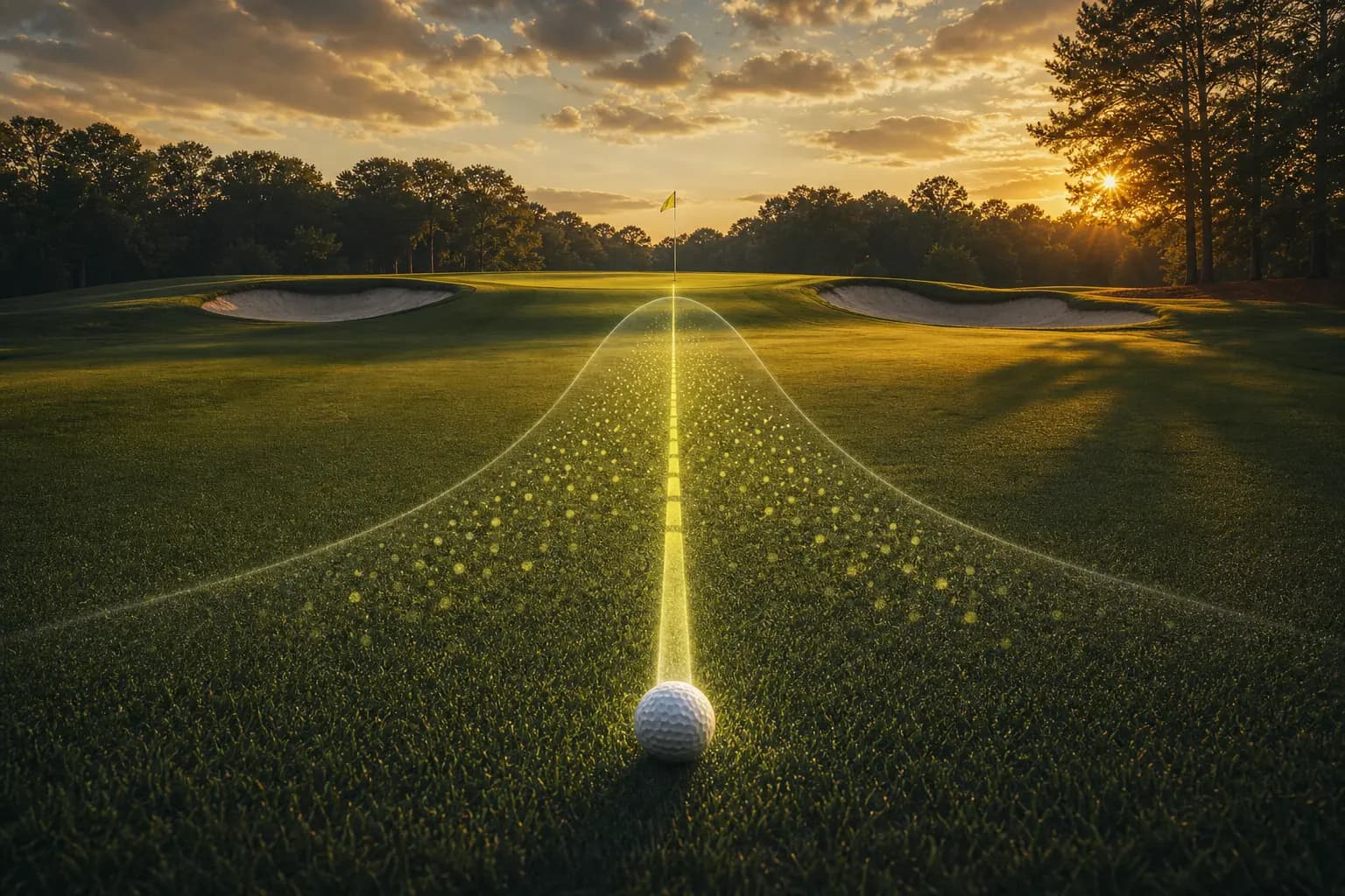Golf Digest shows how tour pros use data to aim cover